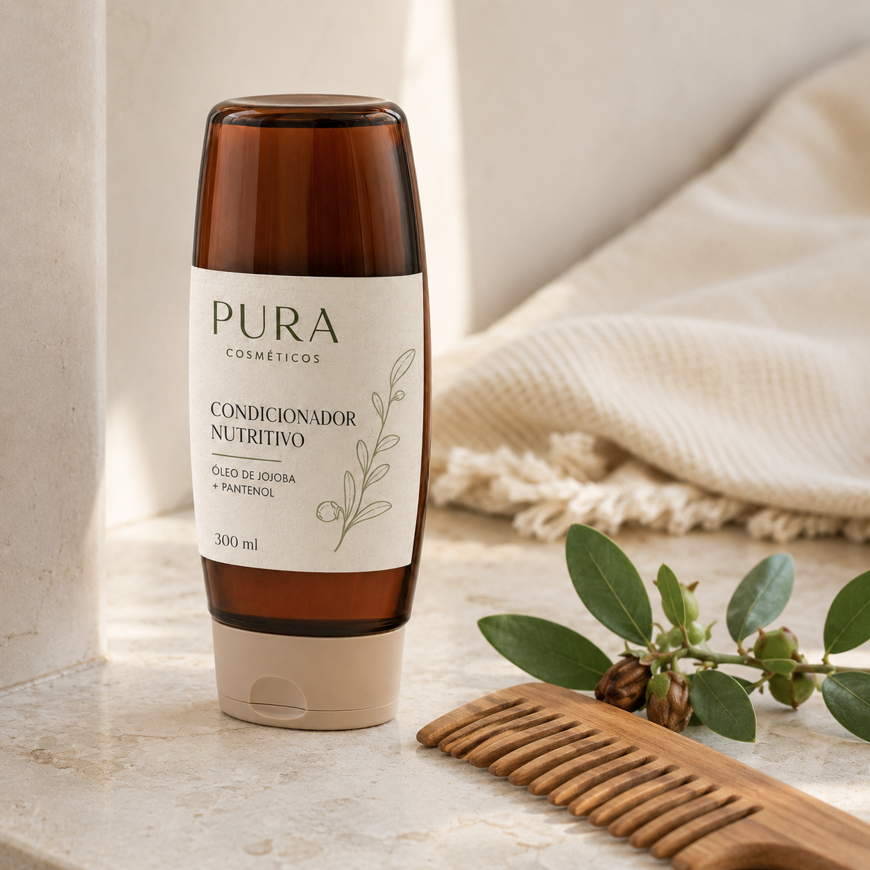 Coleção Condicionamento Diário da Pura Cosméticos
